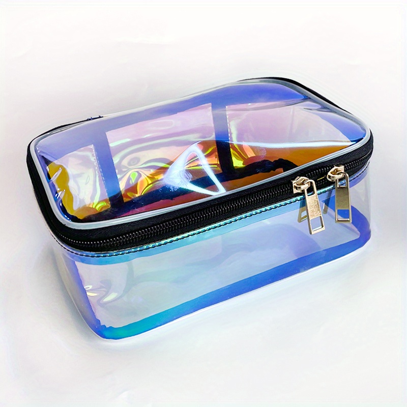 

Set Of 2 Cosmetic , Portable Pvc Toiletry , Organizer For Bag Bag, -, To