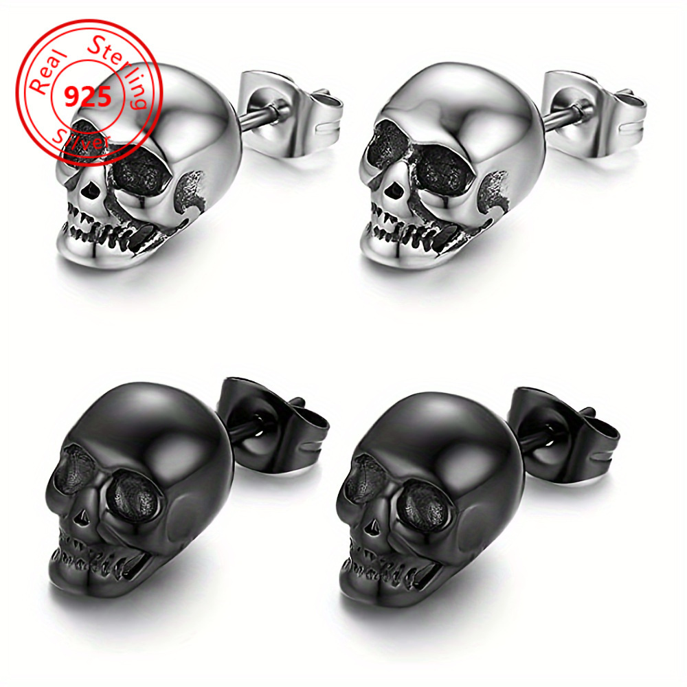 

1 Of Personality Skull 925 - , Goth ,