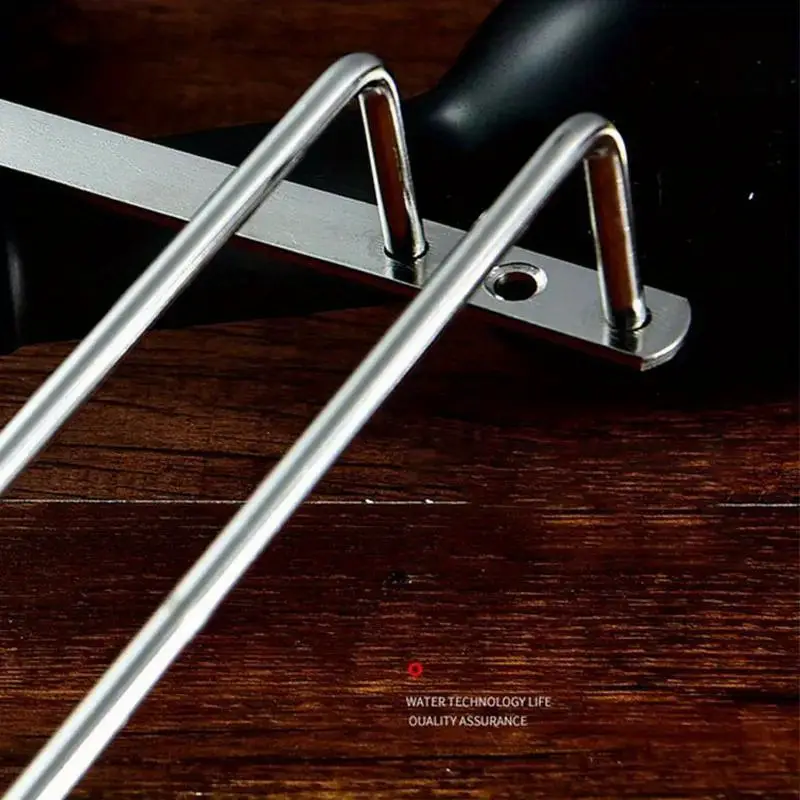 1 pc metal stemware rack for under cabinet storage multipurpose high footed glass holder for home bar and kitchen dining area ceiling mounted hanging glass organizer details 8