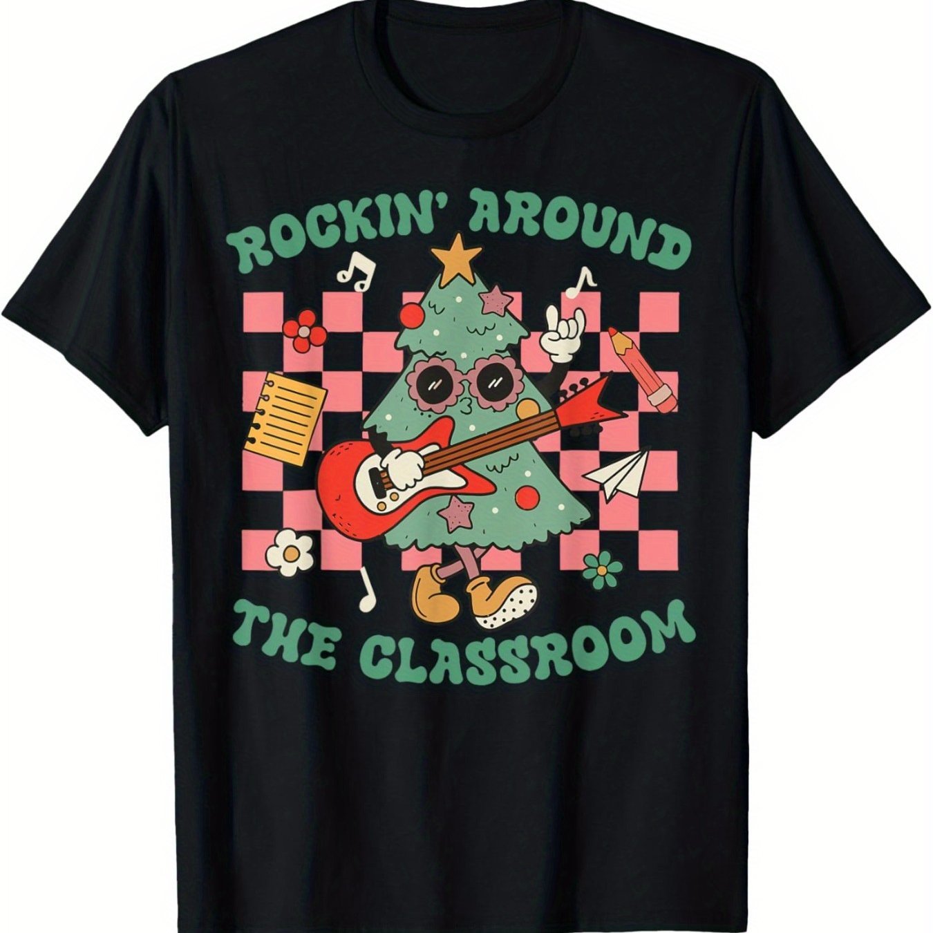 

Teacher Christmas ' Around The Classroom T-shirt