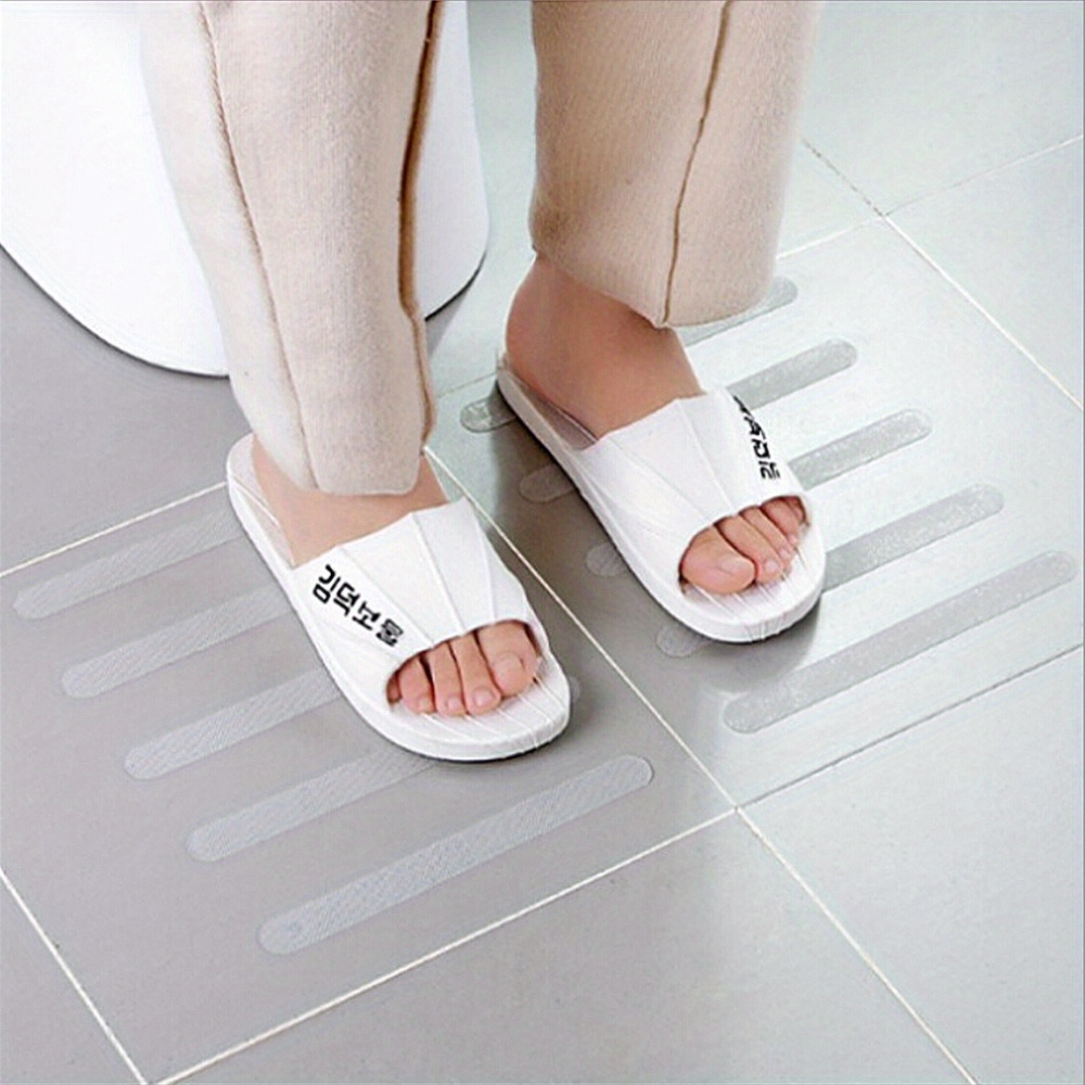 bathroom anti slip bath mat 20x2cm grip stickers non slip shower strips flooring safety tape mat pad pvc anti slip bathroom mat details 3