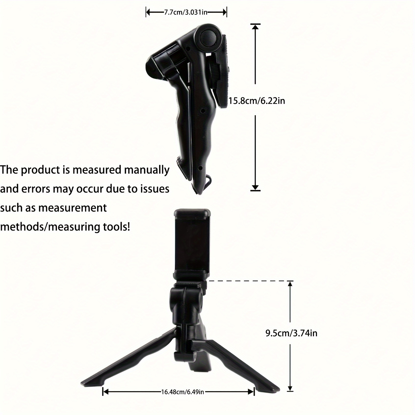 360 anti shake phone tripod mount portable adjustable smartphone holder for live streaming photography perfect gift for content creators Product details 2