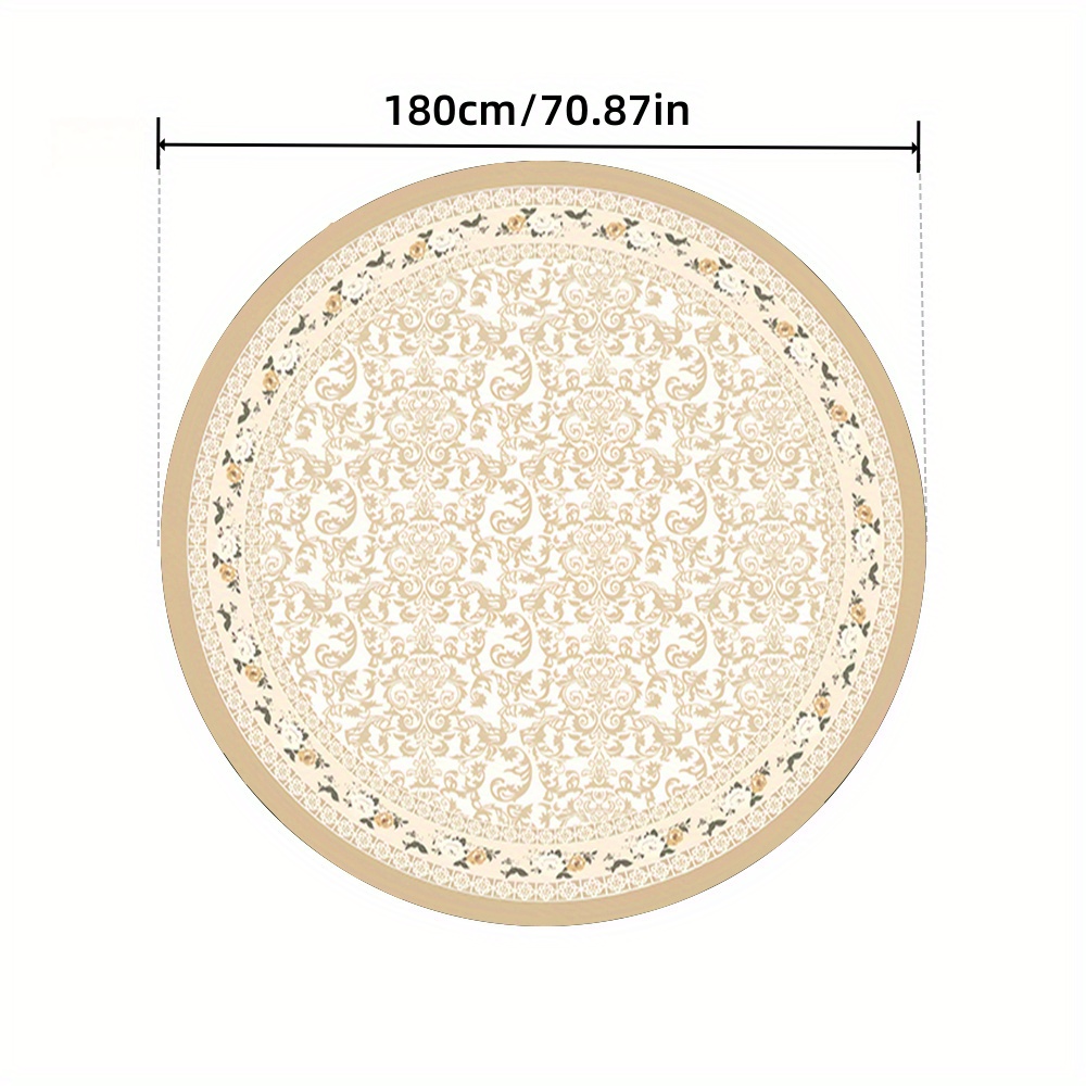 

Nappe Ronde en à Thème de - Imperméable, Résistante à l'Huile & Isolante Thermique | Parfaite les Fêtes d'Année & la Décoration de Table