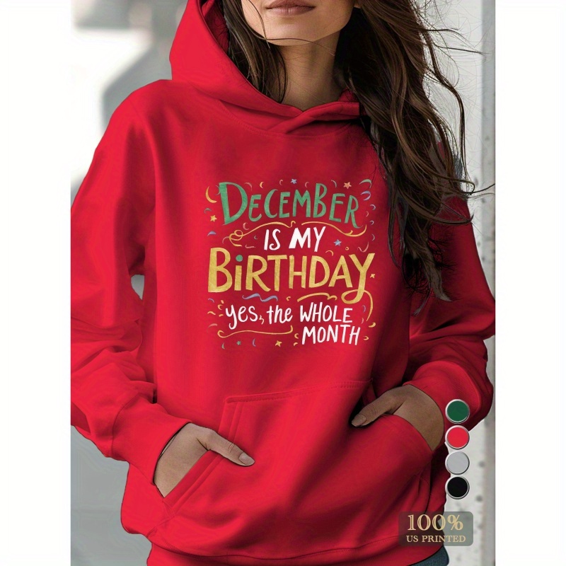 

December Women's Hooded Sweatshirt