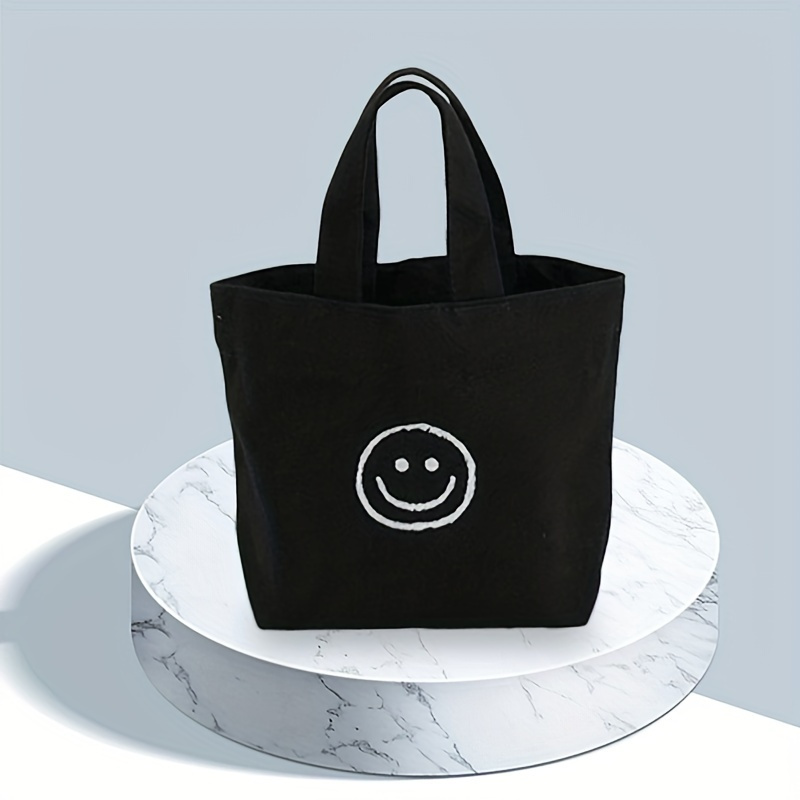 

Canvas Tote Bags: Black, White, And Yellow Options - Use