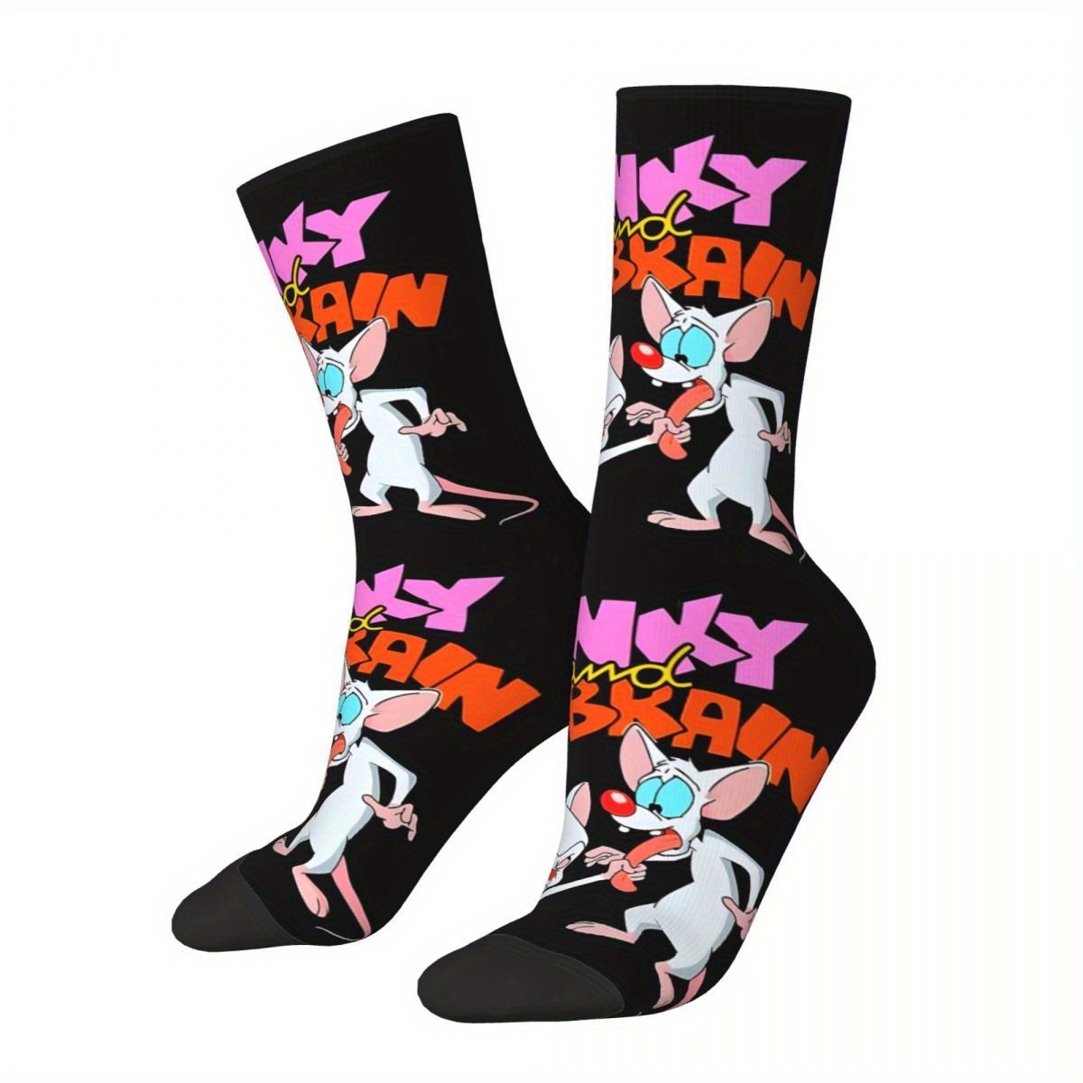 

Knit Fabric Crew Hosiery, Polyester & Elastane Blend With Elastic Cuffs, Hand Washable All- Footwear For Unisex