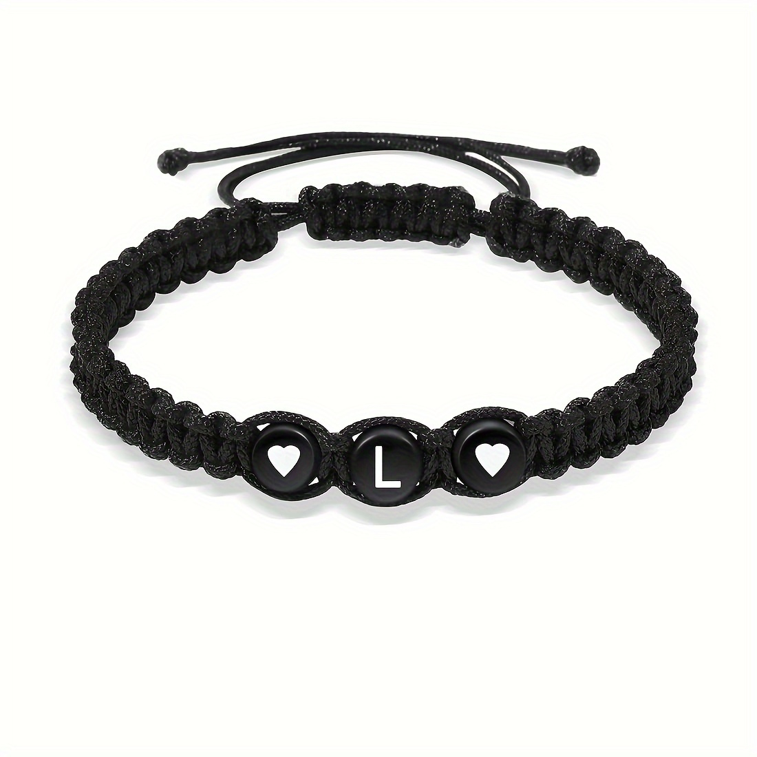 Love Letter Beaded Bracelet Vintage Style Rope Birthday
