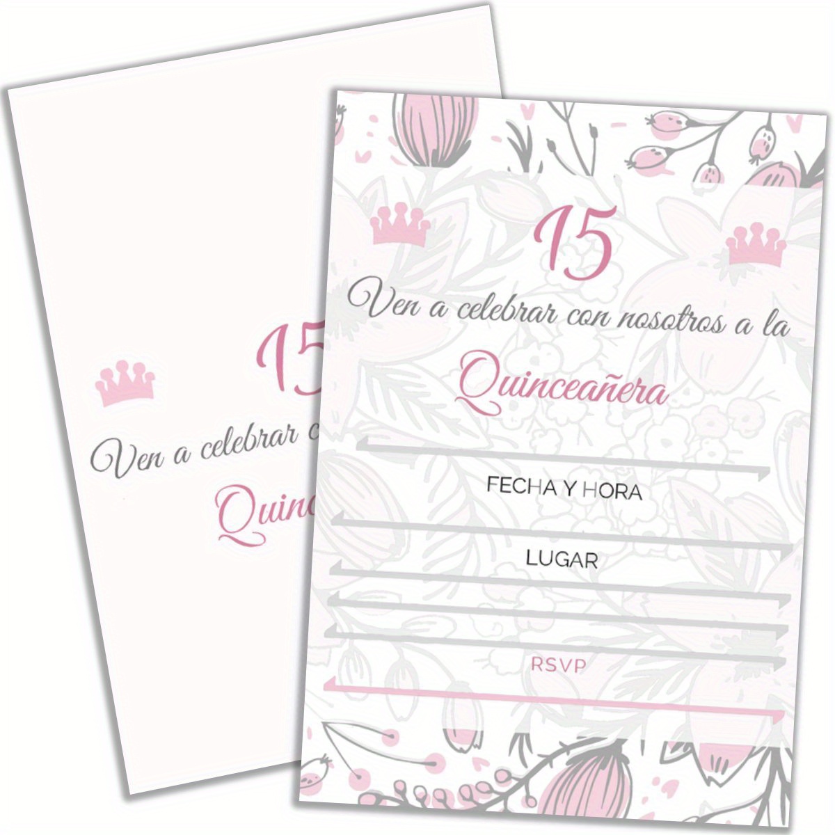 

20pcs Quinceanera & 15th - Envelopes In , , And - For Boys &