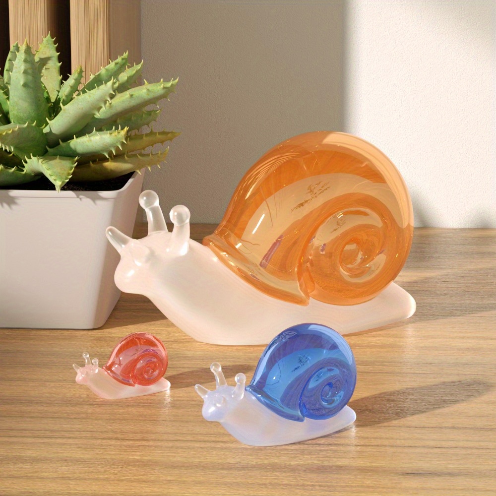 

Silicone Resin Casting Molds For Diy Crystal Dropping Gel, 3d Stereoscopic Animal Snail Mold, Flexible And Silicone Material, Unique Item Shape For