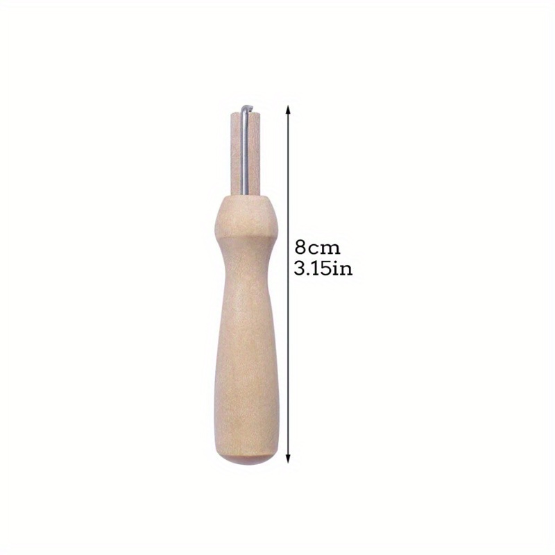 Premium Wool Felting Needles With Wooden Handle - Diy Craft & Sewing Accessories For Handmade Projects