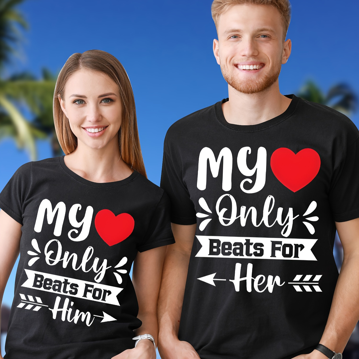 

Couple Matching Shirt Couple Matching T Shirt For Couple Summer Casual For Boyfriend Girlfriend T Shirts For Boyfriend Girlfriend Couple Gifts Valentine's Day Summer Outfit Unisex