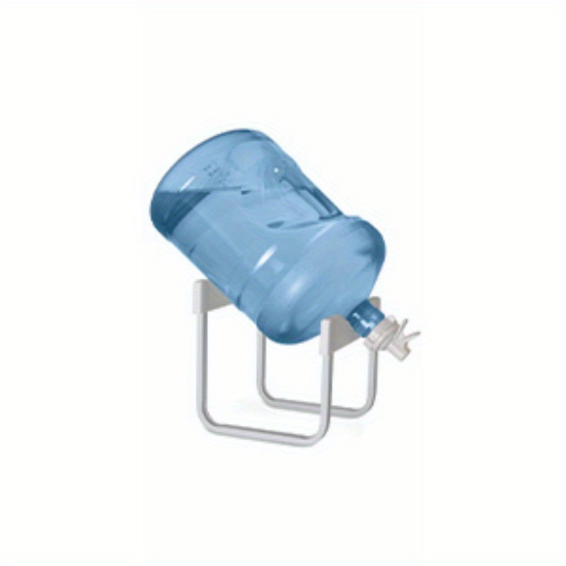 stainless steel 3 5 gallon water jug stand with dual dispenser valves rust resistant non slip   spout     fits 48mm 55mm bottles white Product details 2