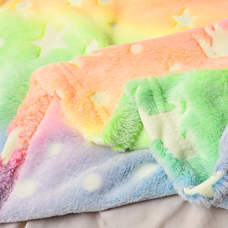   in the dark   blanket soft   flannel throw with magical glow effect perfect gift idea details 4