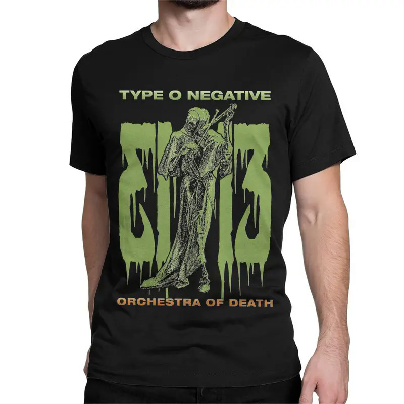 

Death T Shirts Men Women's Pure Cotton Funny T-shirt Crew Neck Goth Metal Shirt Tops Graphic