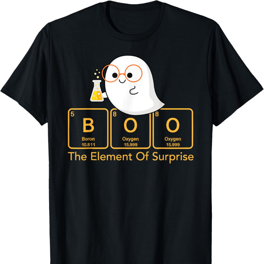 

Boo Surprise Elements Cute Men's T-shirt