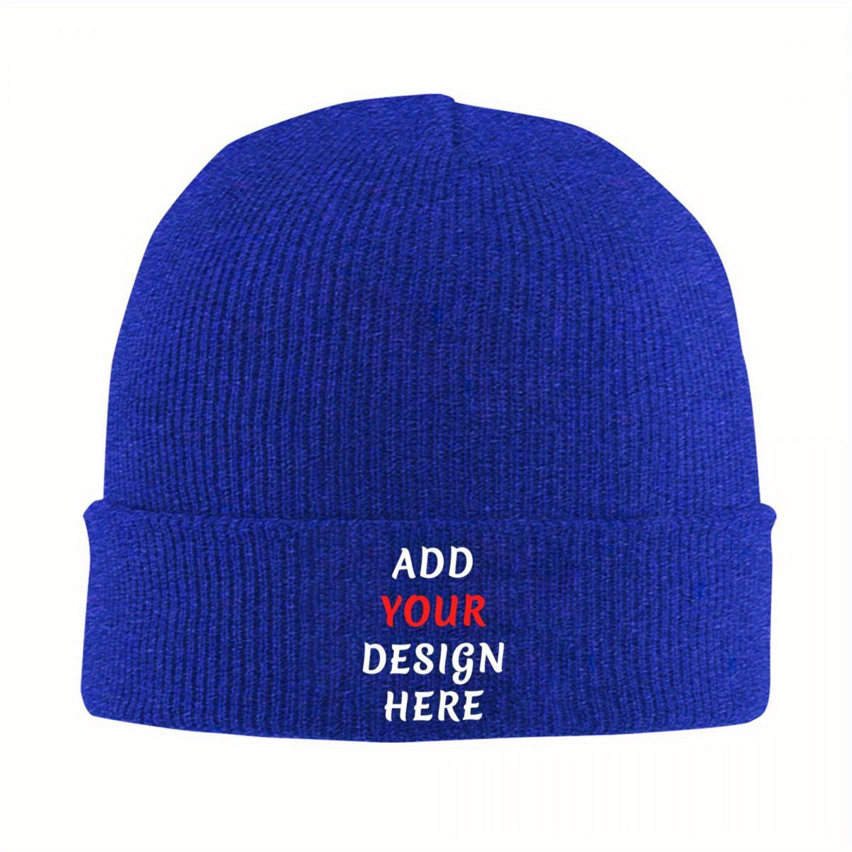 Personalisiert Beanie Mütze - Mit Eigenem Text, Logo Oder Bild Individuell Gestalten