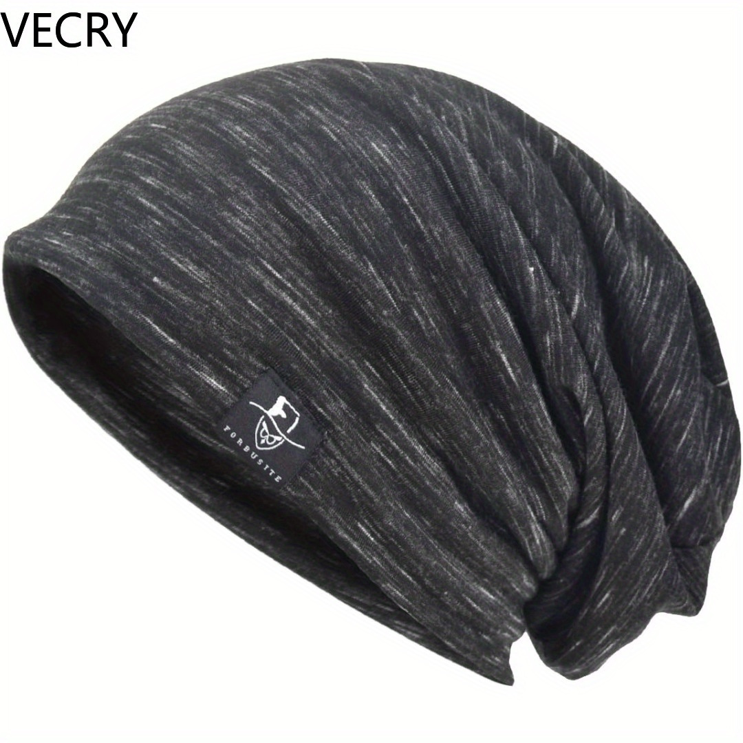 

Vecry Men Slouch Hollow Beanie Thin Summer Chemo Headwear