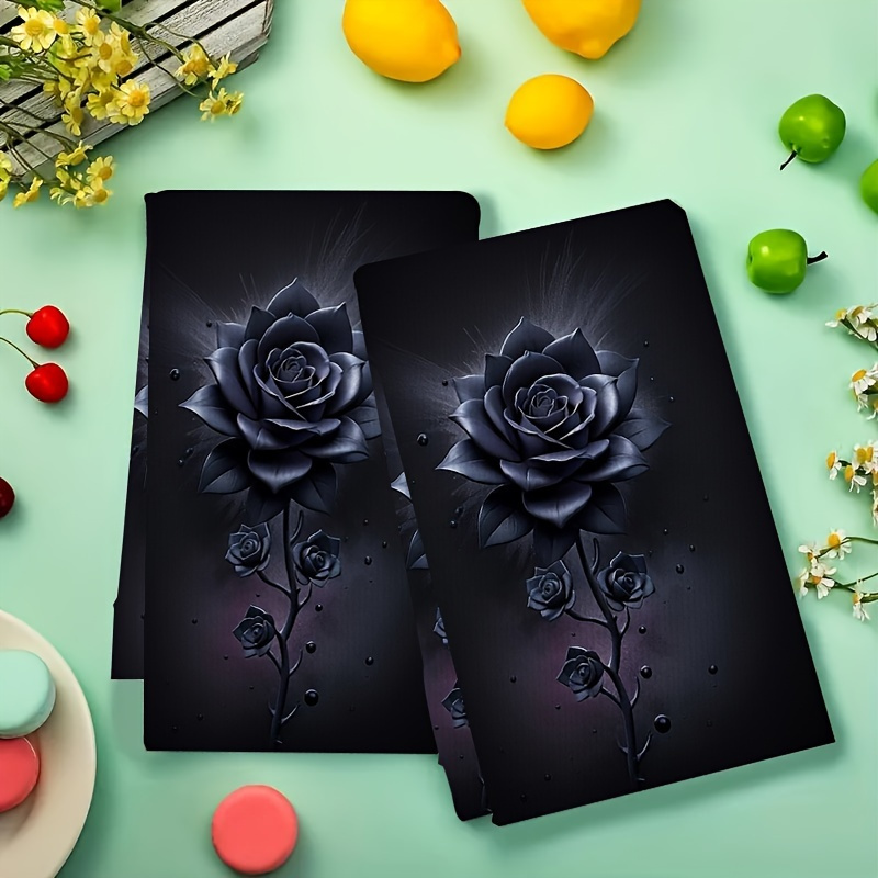 

2pcs Set Kitchen Towels - , & Machine Washable Dish Cloths For Cooking, Baking & Cleaning - Home Decor