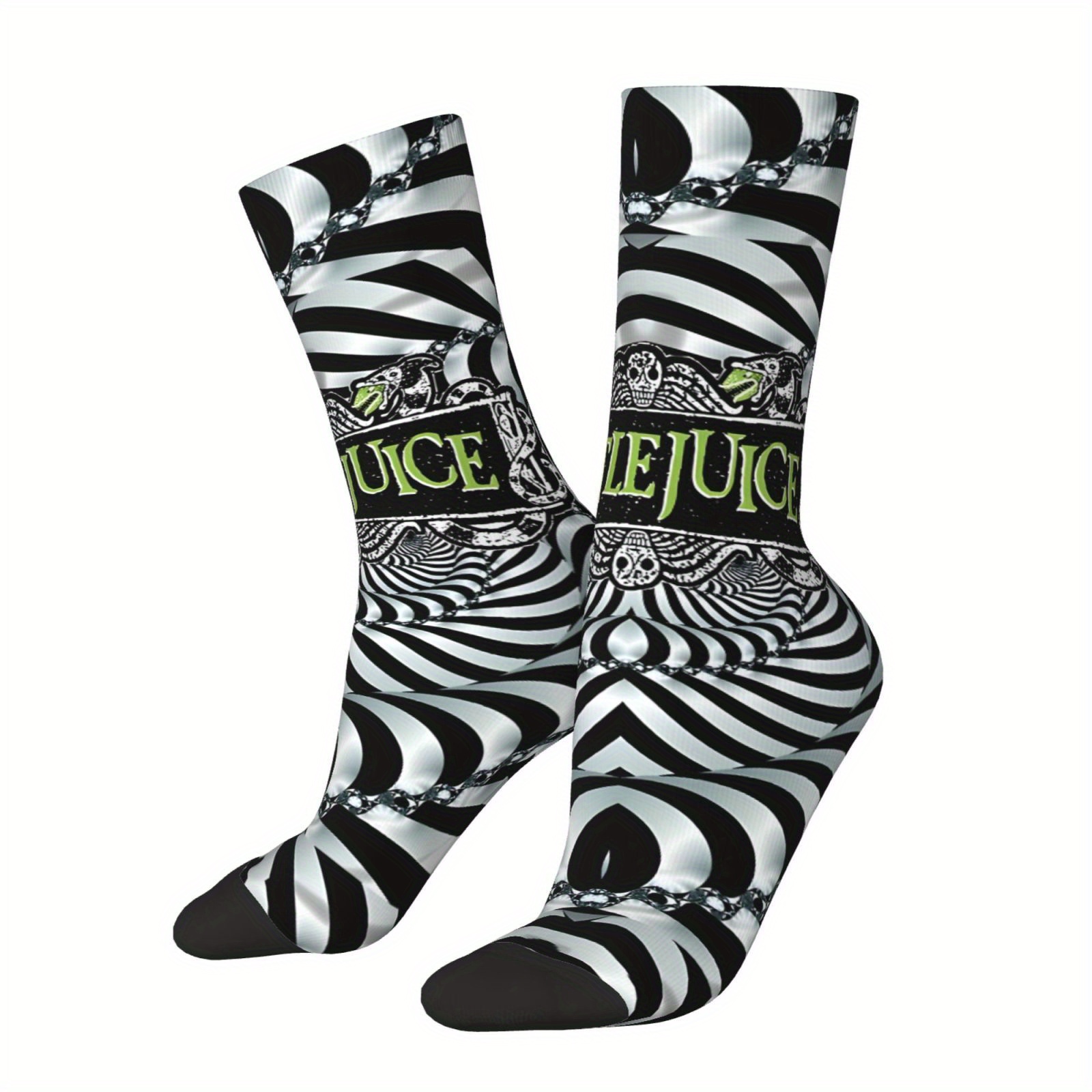 

-inspired Hip Hop Socks For - Seamless, Fun Novelty Prints, Breathable Polyester Blend