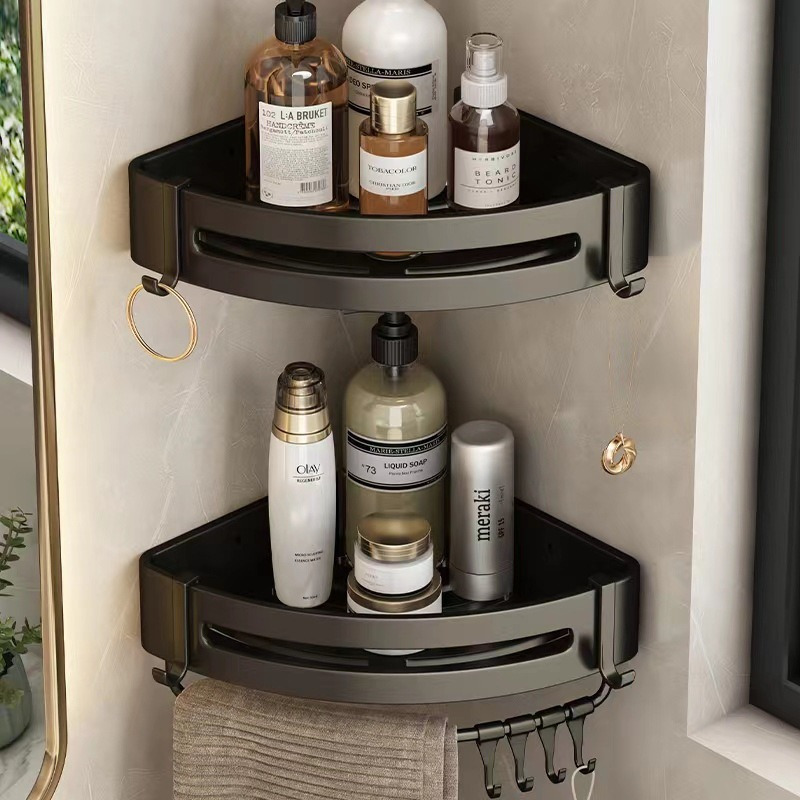 

-saving Aluminum Bathroom - No , Storage For Toiletries