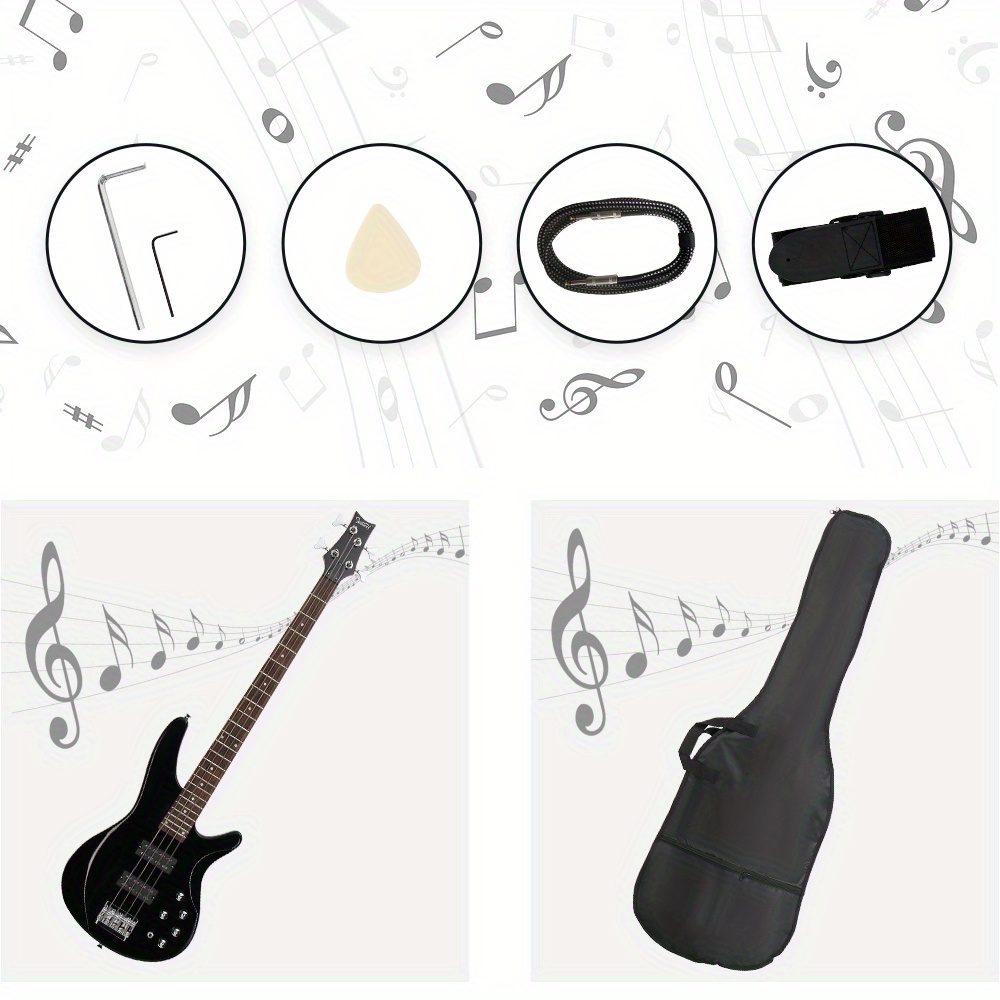 44 Inch GIB 4 String H-H Pickup Laurel Wood Fingerboard Electric... product image 9