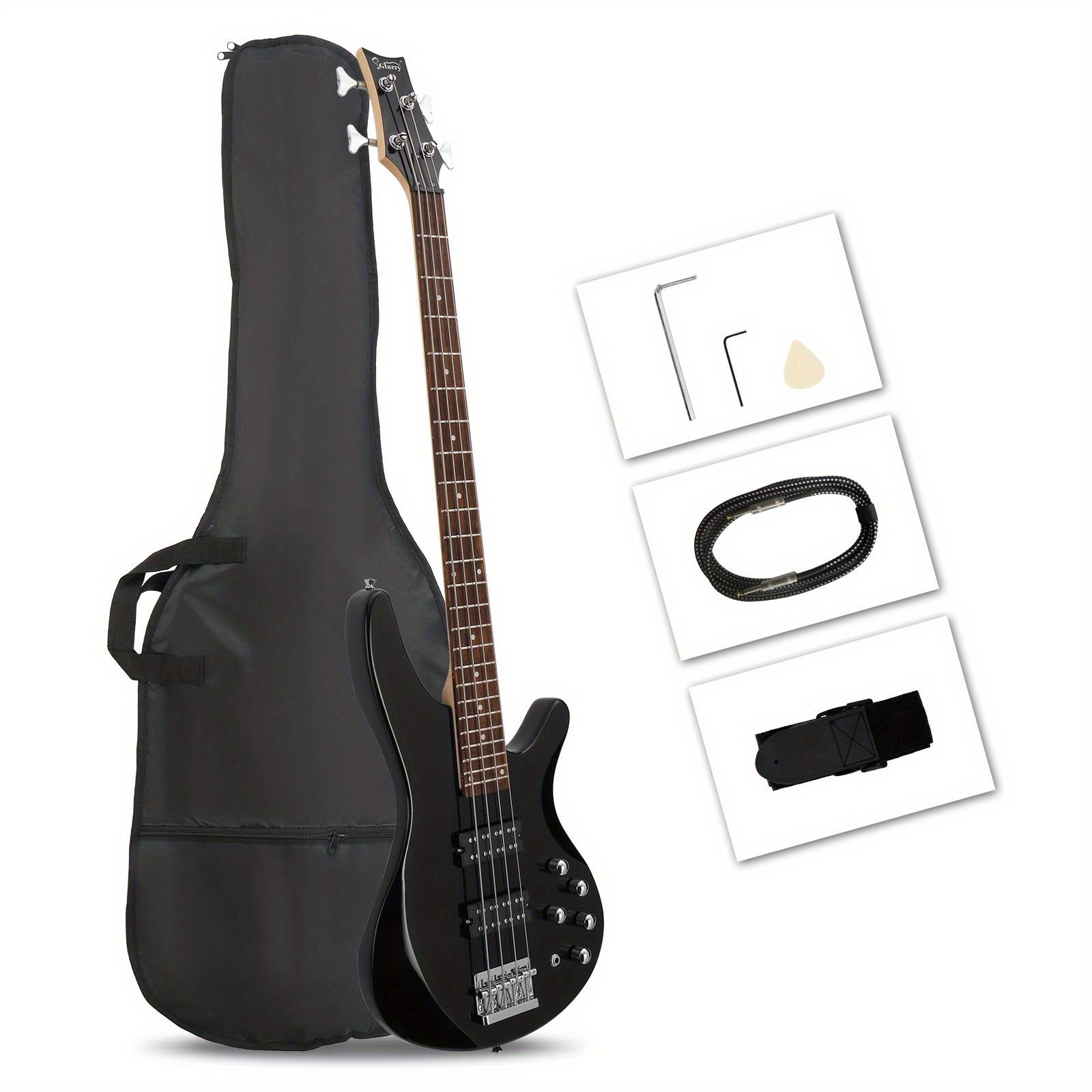 44 Inch GIB 4 String H-H Pickup Laurel Wood Fingerboard Electric... product image 6