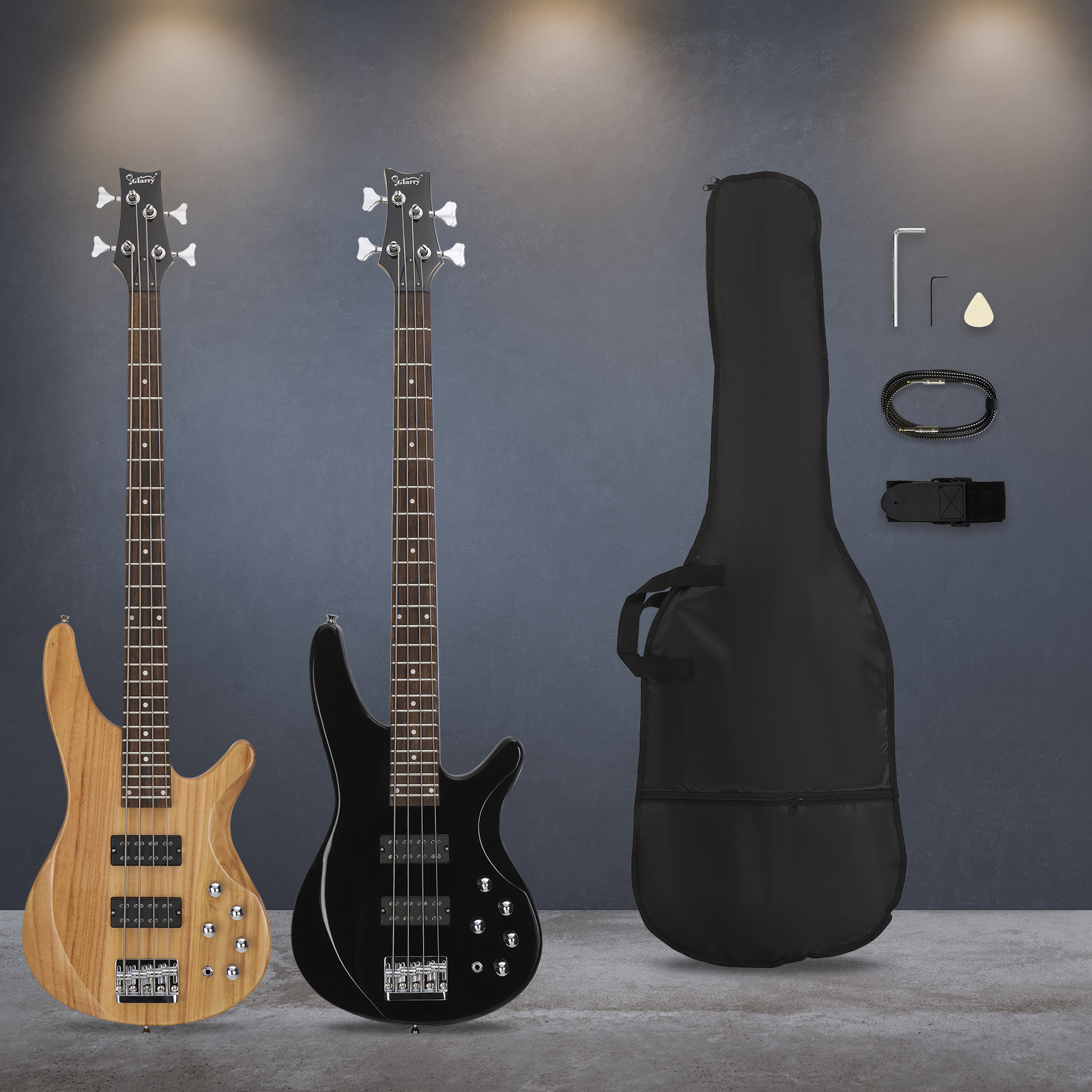 44 Inch GIB 4 String H-H Pickup Laurel Wood Fingerboard Electric... product image 10