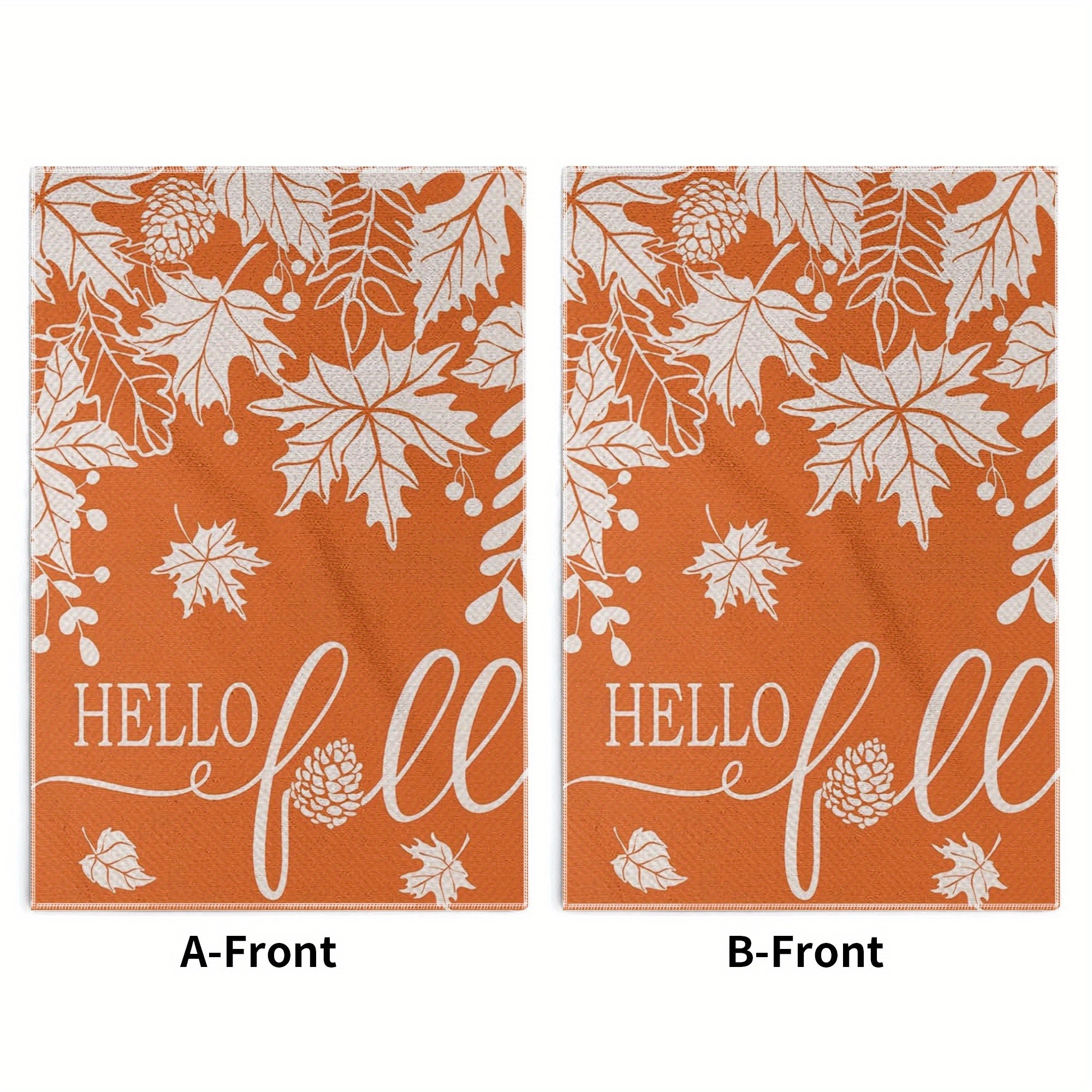 

2- Polyester Towels, Bath Towels, Pattern, For And Christmas, Bathroom Linens, 18x26