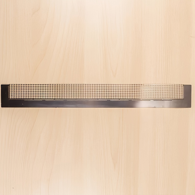 Image of 5d Diamond Painting Ruler, 800 Holes Stainless Steel Drill Net Ruler, Additions Tool