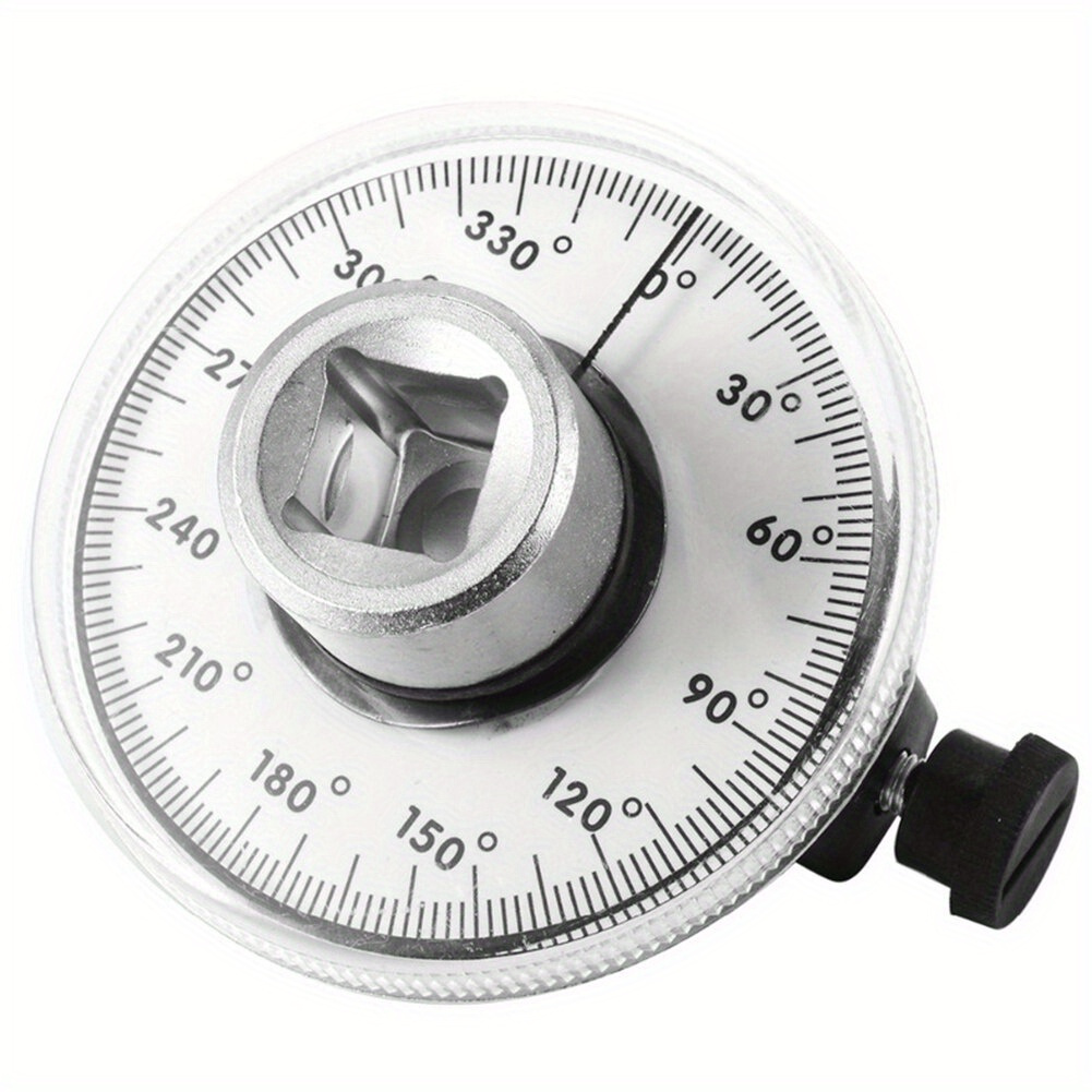 Image of 1/2 Inch Torque Wrench Angle Torque Gauge Meter Angular Tightening Adjustable Angle Measuring Tool Equipment