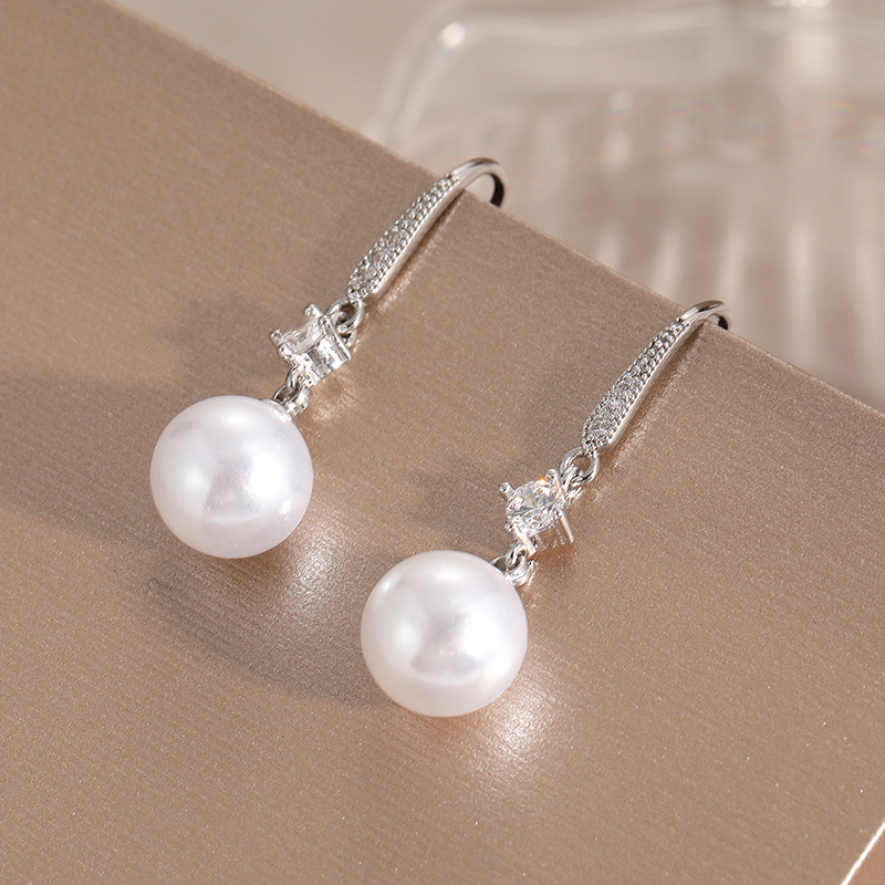 E-shop Elegante Retro-Anhänger-Ohrringe, Funkelnde und Exquisiten Accessoires für Frauen Hochzeitsbankette
