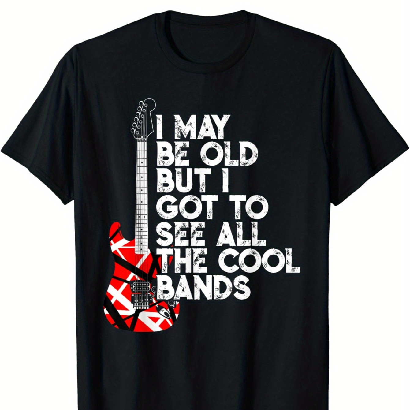 

Outdoor Men's Clothing Quality Material, I Old, But I The Rock T-shirts From The 80's