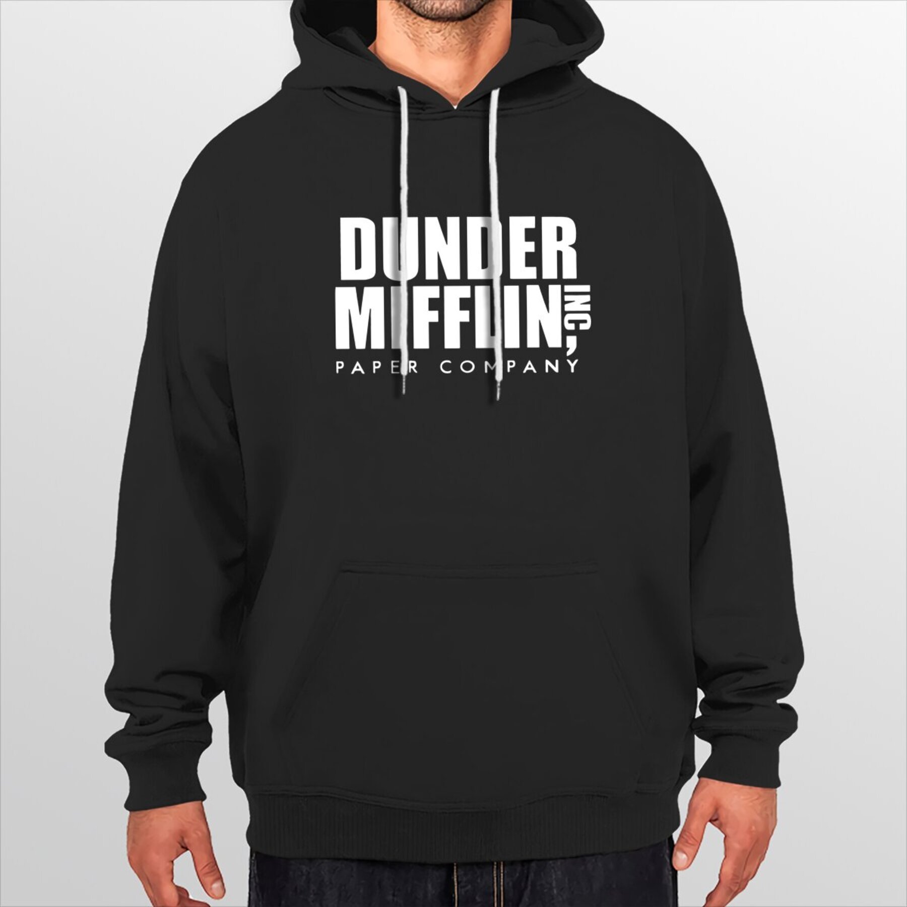 

Men's Print Hoodie Casual Polyester Knit Fabric Sweatshirt With Hood, Slight Stretch Regular Fit Pullover For Fall/winter