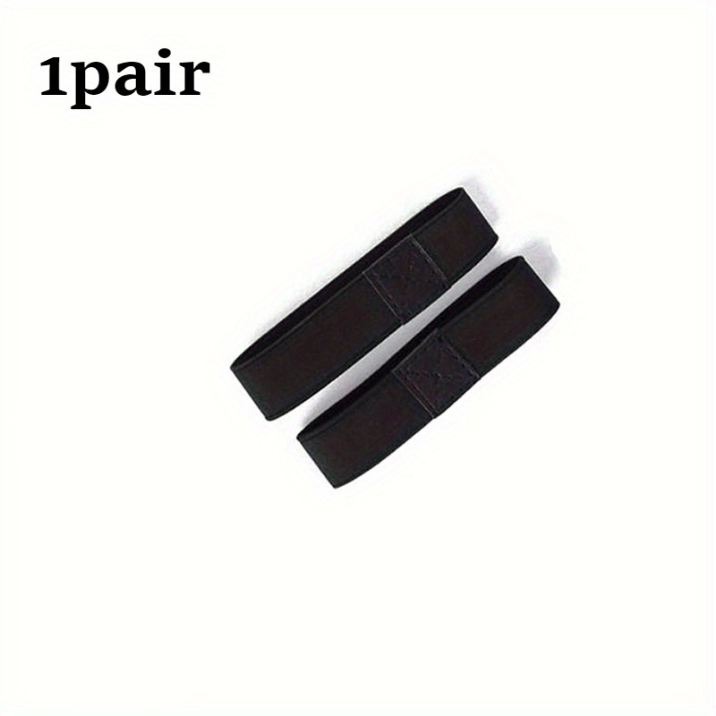 1pair Anti-loose Shoe Straps Elastic Shoelaces Without Installation Locking High Heels Flat Belts