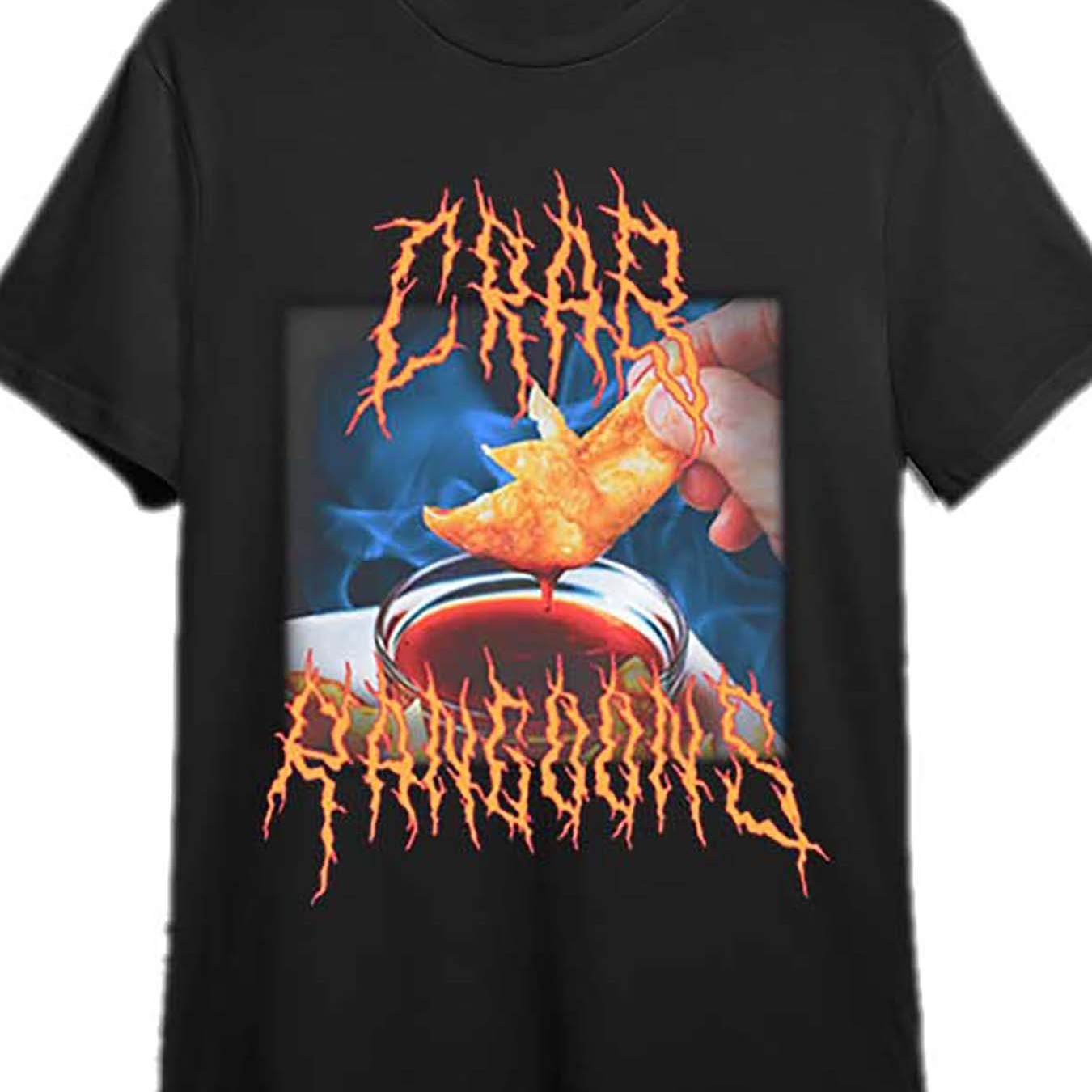 

Crabmeat Heavy Metal T-shirt, Crabmeat Vintage T-shirt Fun Men's Short Sleeve Graphic T-shirt