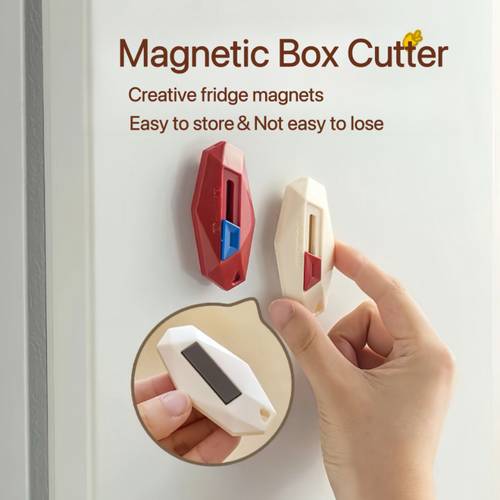 safe and cutter automatic magnetic fridge hook for to packages letters and envelopes