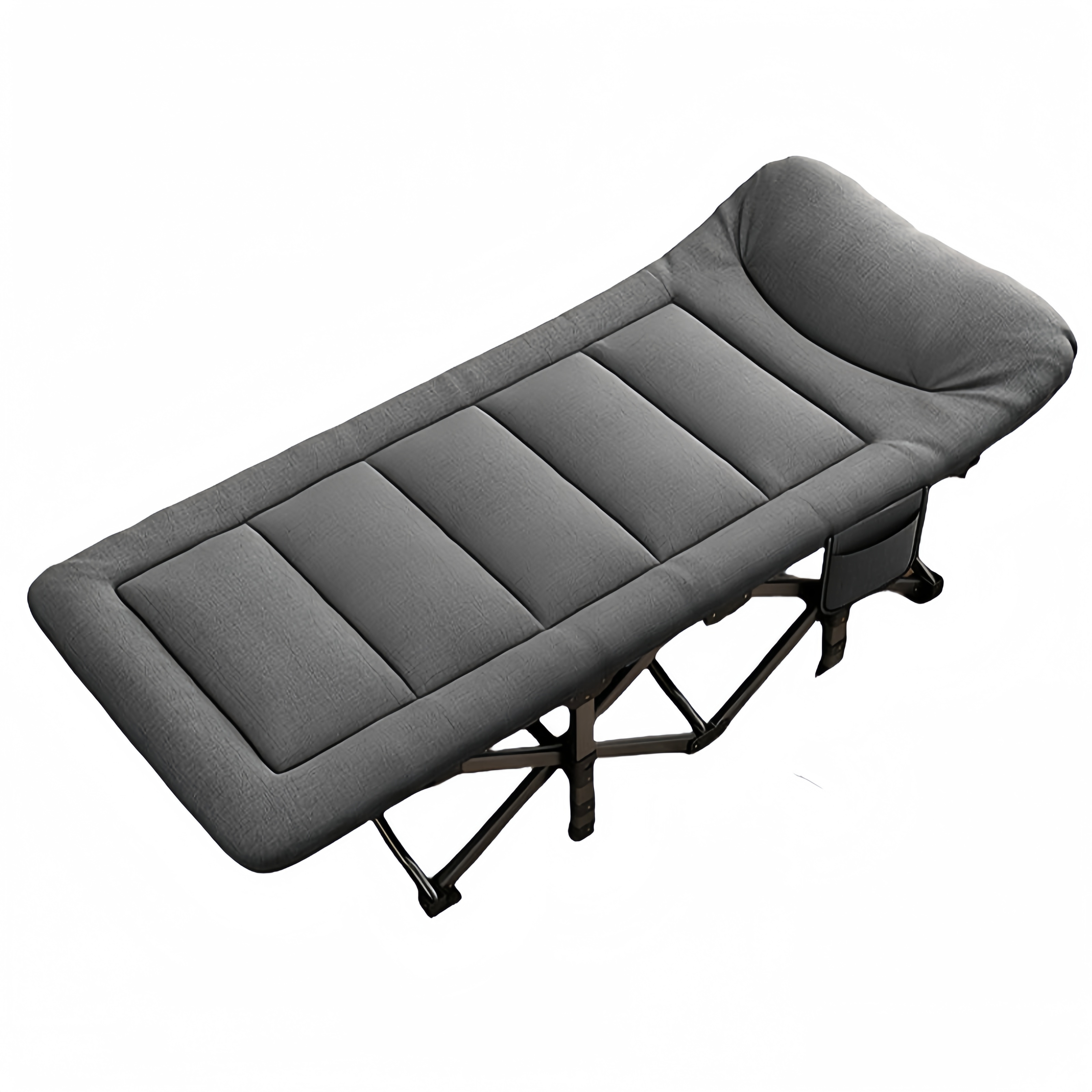 TEMU Camping Bed Folding Extra Wide Folding Bed Outdoor Garden Indoor Camping Beds, Camping Beds, Folding Guest Beds For Indoor, Outdoor, Beach And