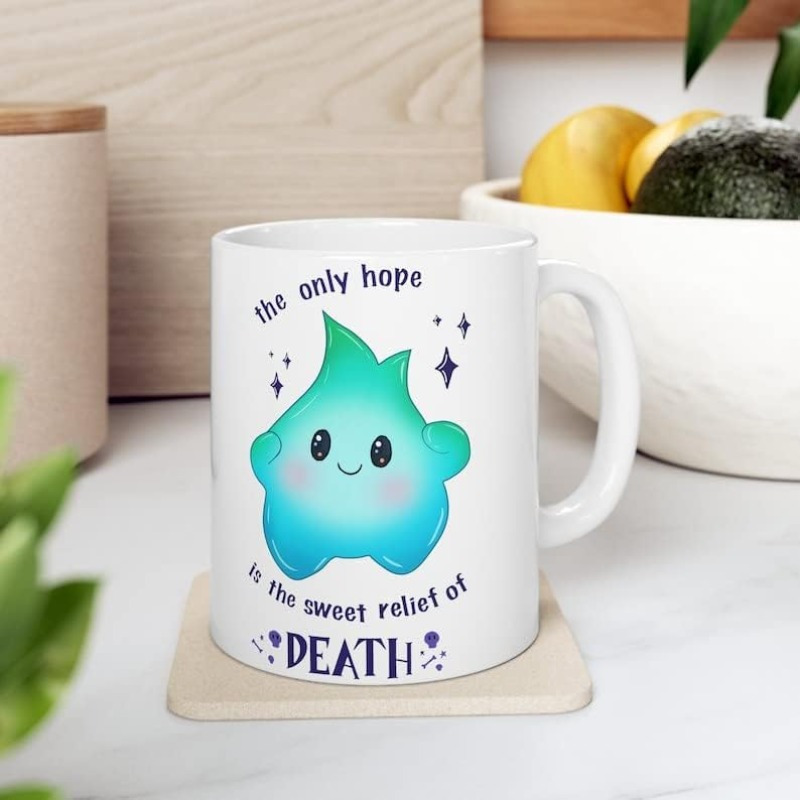 

Funny Star Mug ! Mug The Only Hope Is Of Death Mug Cute Star Mug Lumalee Coffee Mug