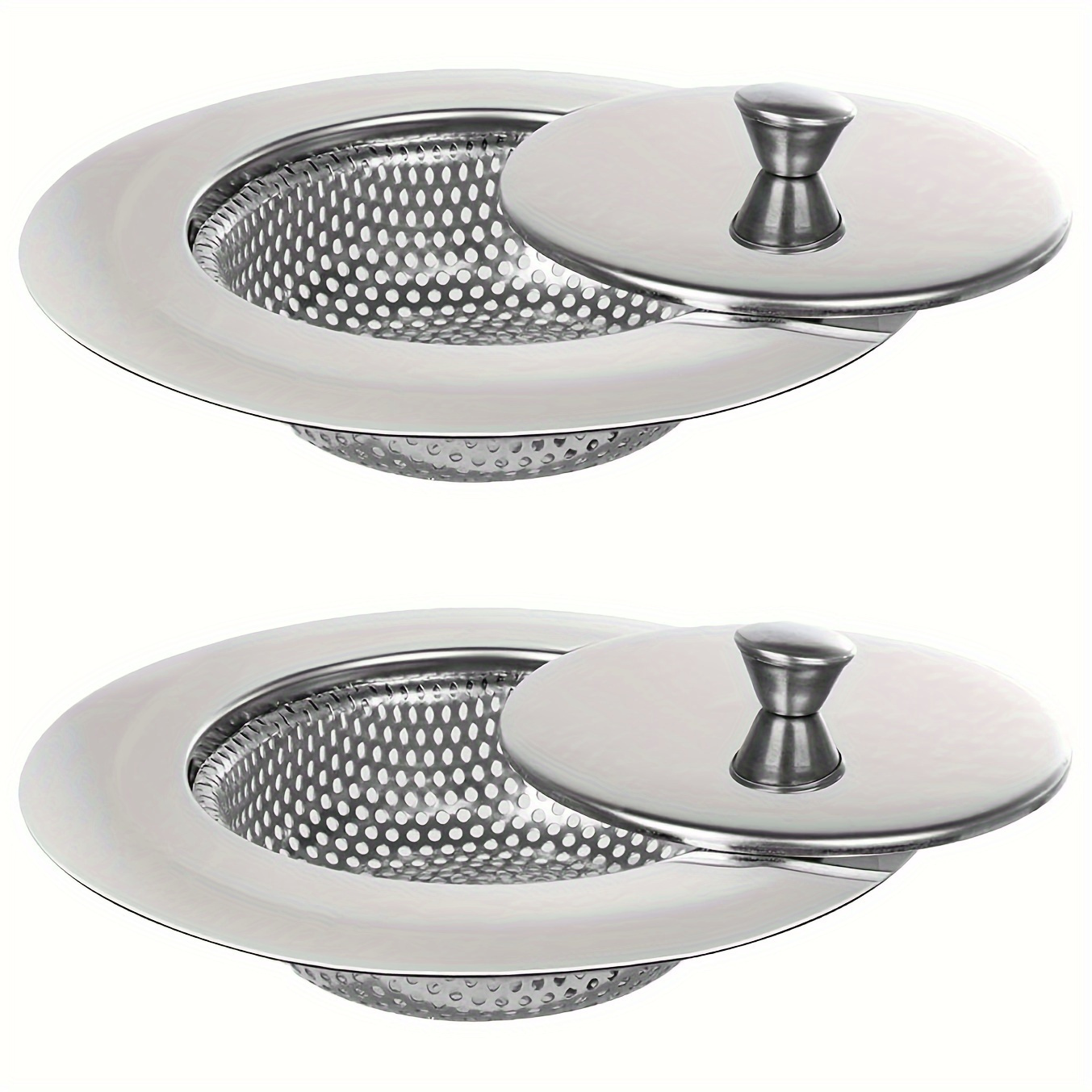 

Steel Strainer Lid - 1pc, -odor & For Bathroom And , & Filter