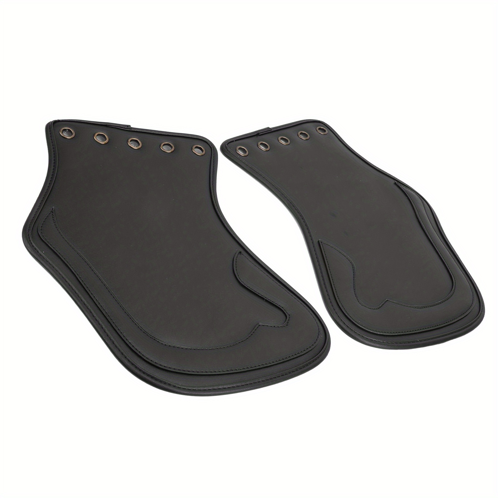 TEMU Universal Cooling Deflector For Motorcycles Leather- Effectively Insulates Engine Heat, Side Mount- Your Legs And From Heat