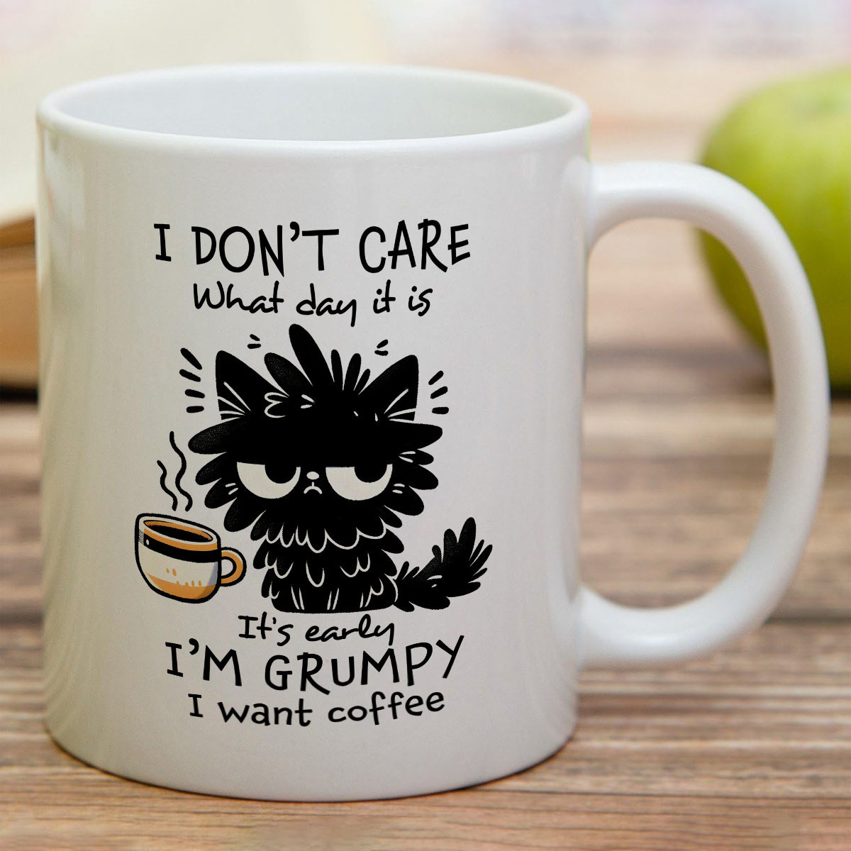 

1pc, Cat Coffee Mug, Ceramic Coffee Cups, Suitable For Home And Office, Drinkware, Birthday Gifts, Holiday Gifts