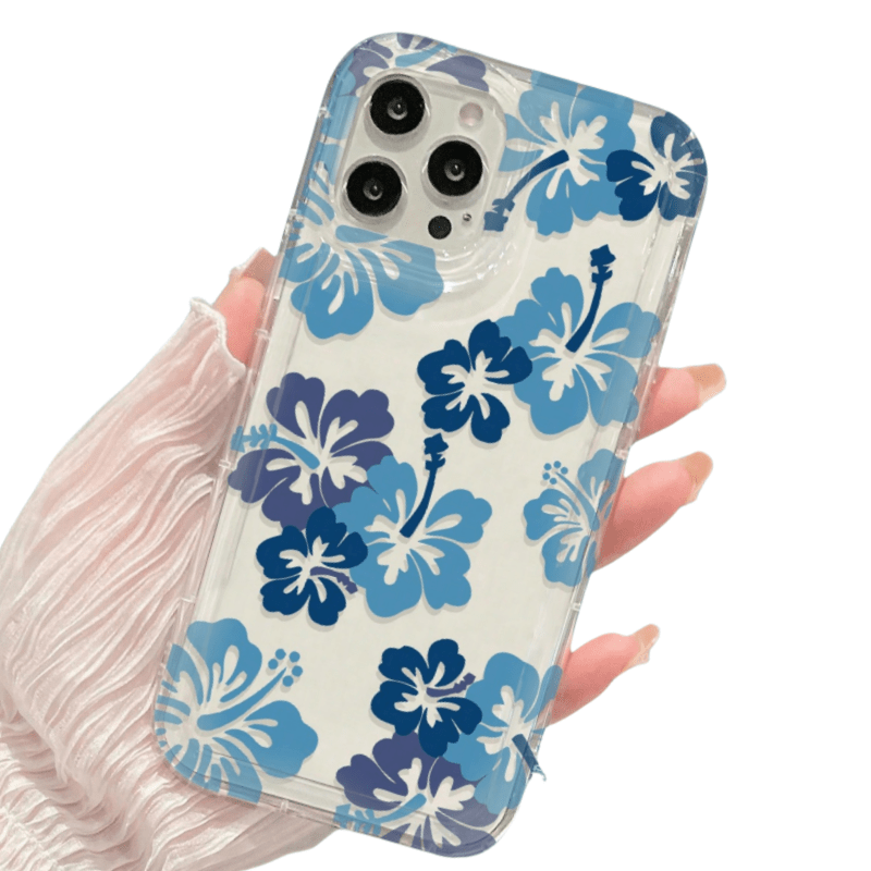 

Étui de téléphone portable transparent foncé à motif floral adapté pour , 15 Pro Max, 14, 13, 12, 11, X, Xs, Xr, Xsmax, 7, 8 Plus série Étui de protection de téléphone portable