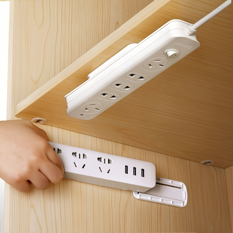 

10pcs Space-saving Wall-mount Holder 10pcs Hooks, , Organizer