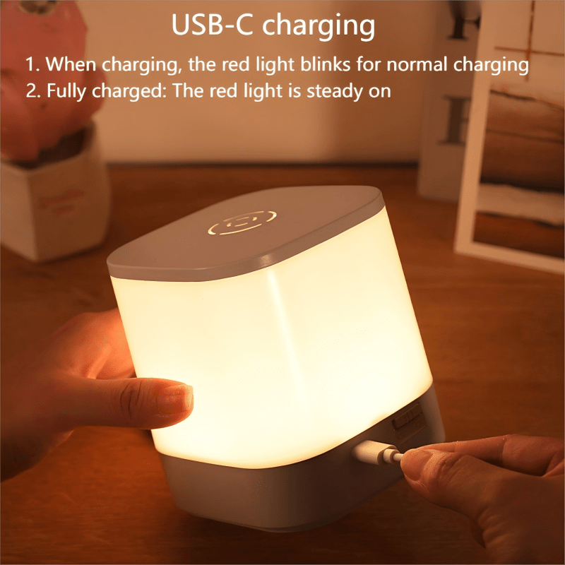 

Usb Rechargeable Led Night Light With Remote Control - , Motion Sensor, Dimmable, Portable - Ideal For Bedroom, Bathroom, Kitchen, Hallway, Led Lights For Bedroom