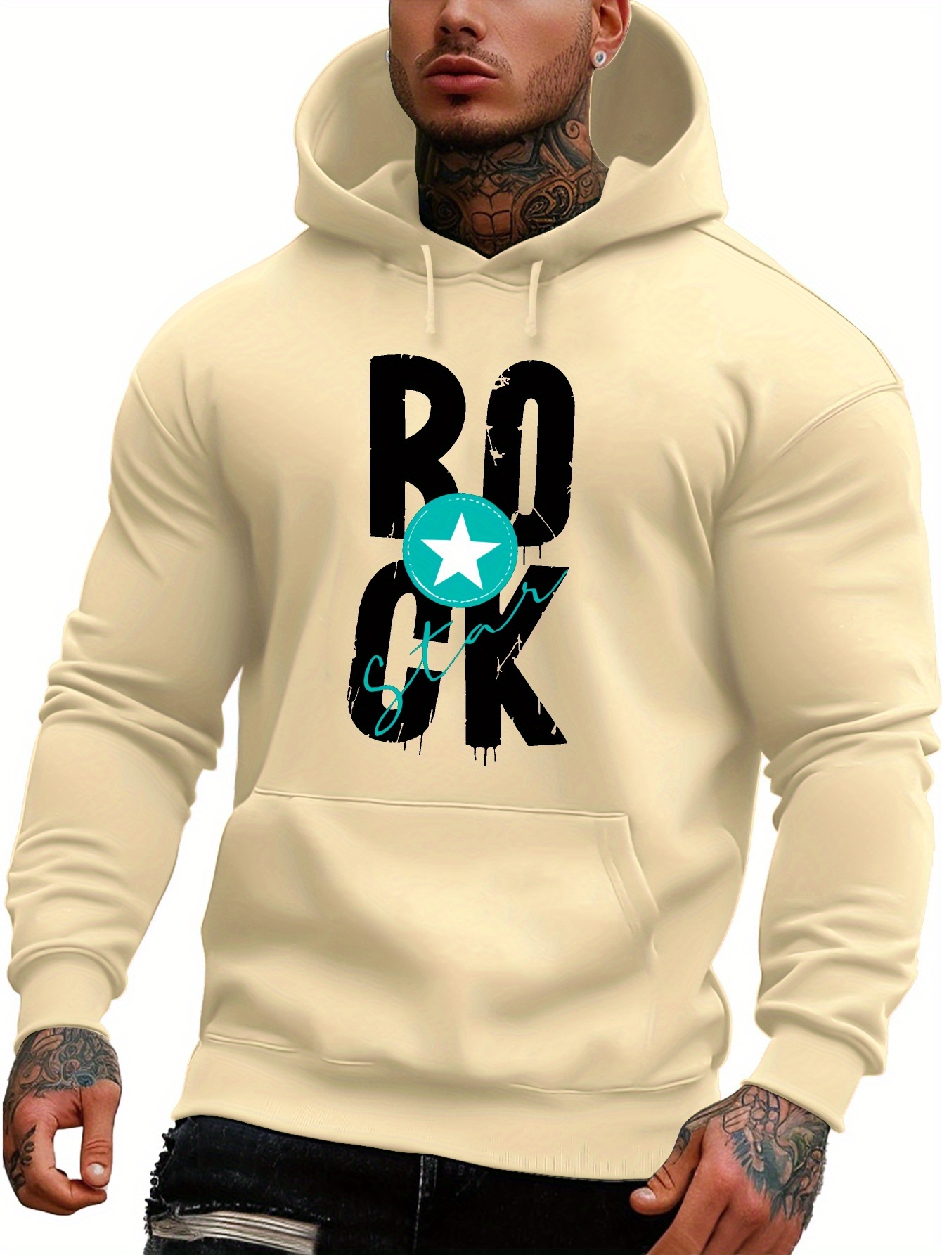sudadera capucha felpa hombre otoño invierno rock youth Temu Spain