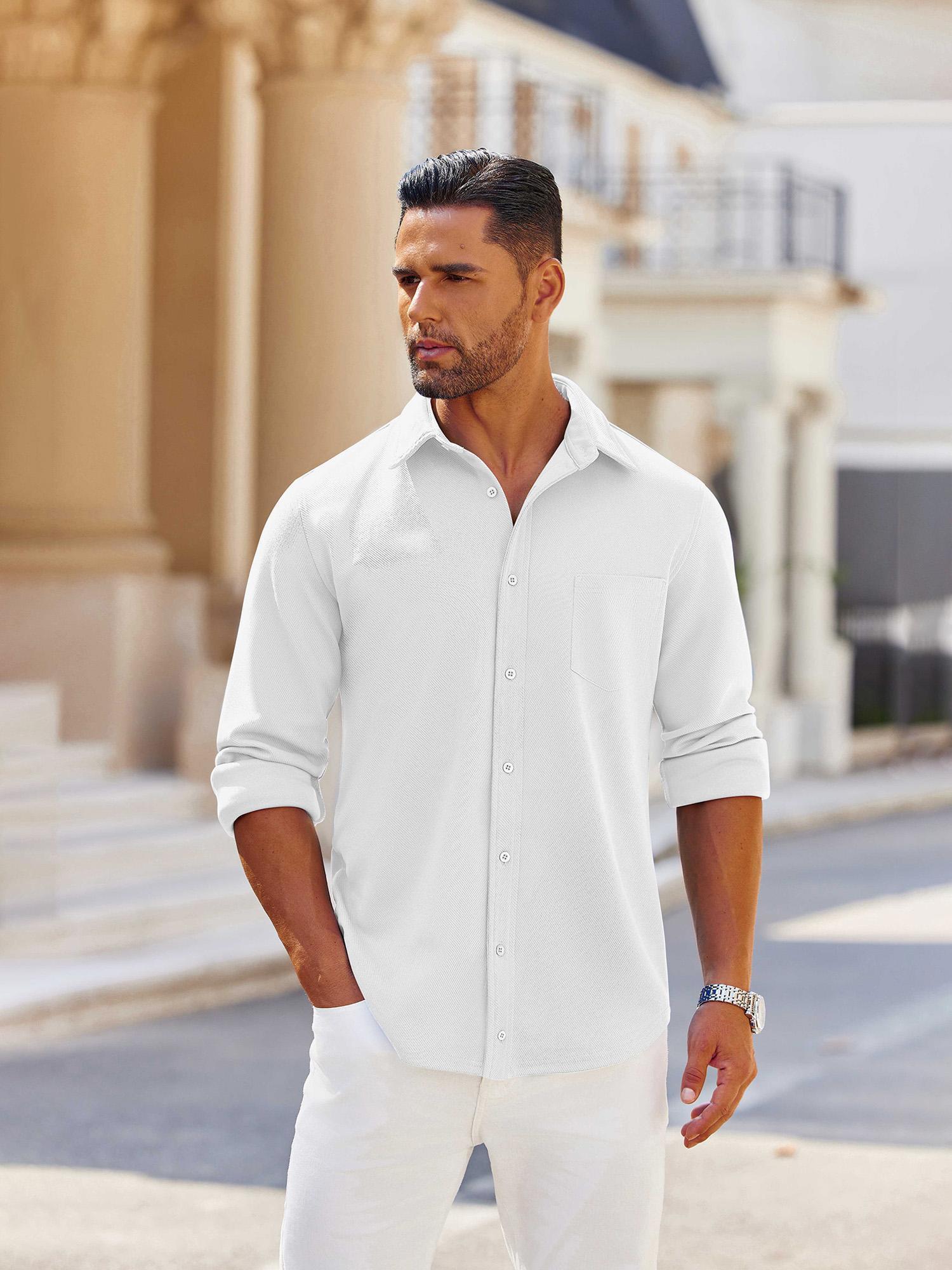 no tuck shirts for men sold on Temu United States