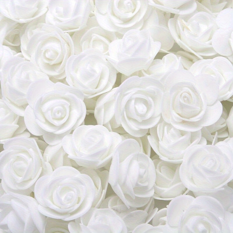30pcs Artificial Rose Heads - Multicolor Flowers For Weddings, Birthdays, Diy Crafts, Home Decor & Valentine’s Day Gifts (no Batteries Needed)