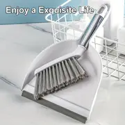 1 mini temizlik fırçası ve kürek seti, el tipi süpürme fırçası ve kürek, masaüstü, , mobilya, , , ev temizlik aracı, pil gerektirmez, kullanımı i̇çin i̇deal ayrıntılar 2