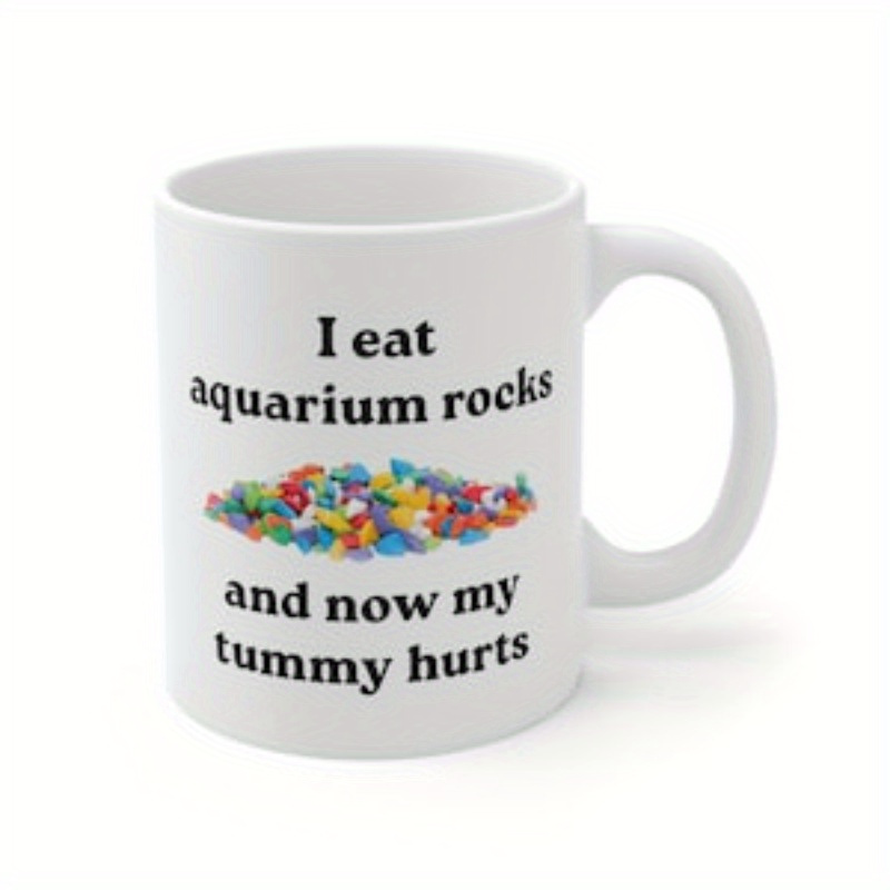 

1pc, Aquarium Rocks, Funny Meme Mug, Mug, Specific, Mug, Cursed, Gag Gift, Mug, Humor, Joke Gift11oz