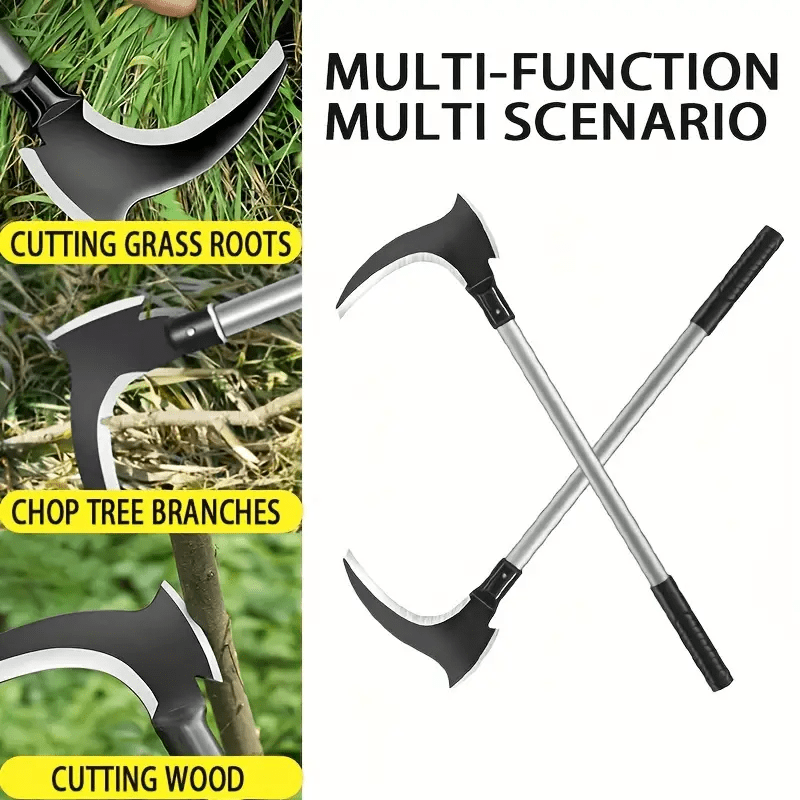 

21.7-inch Double-sided Blade High Steel, Suitable For , , Outdoor Activities, Mountainous Areas, Fishing And Other Activities, Used For Weeding, , Timber, Etc